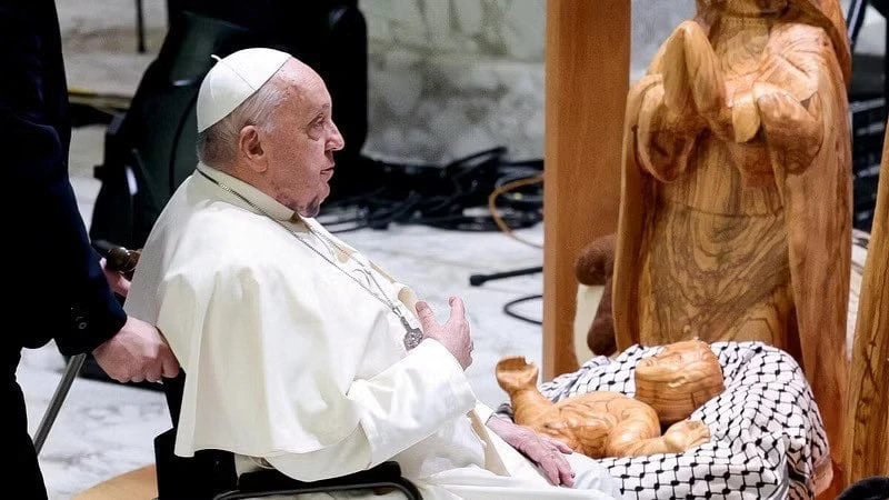 Read more about the article Papież Franciszek o ludobójstwie i wojnie w Strefie Gazy