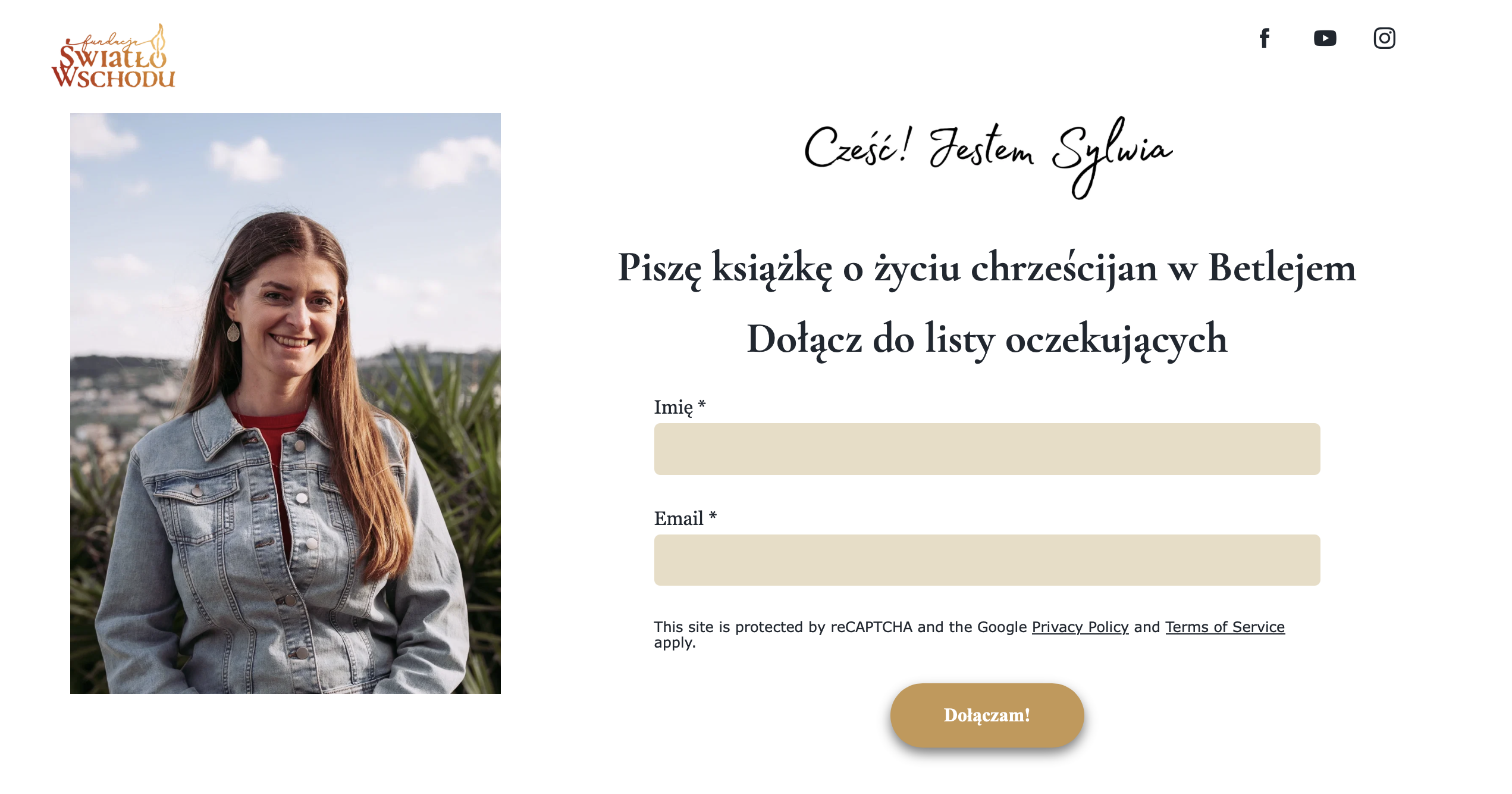 lista mailingowa fundacji Światło Wschodu